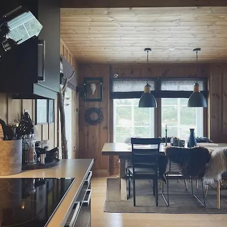 Holiday home Flott Pa Naer Haukelifjell Skisenter Og Skiloyper Vagslivatnet
